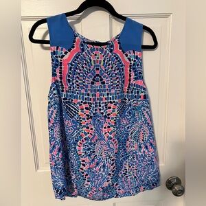 Lily Pulitzer silk large top